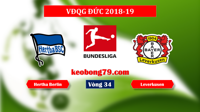 Nhận định soi kèo Hertha Berlin vs Leverkusen – 20h30 ngày 18/5/2019