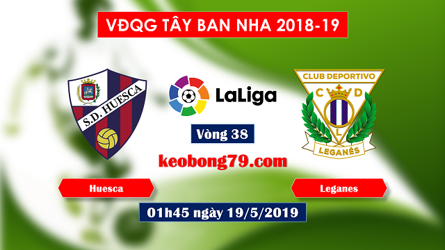 Nhận định soi kèo Huesca vs Leganes – 1h45 ngày 19/5/2019